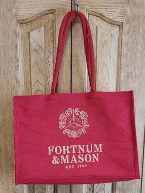 Fortnum & Mason Red Logo Tote Bag